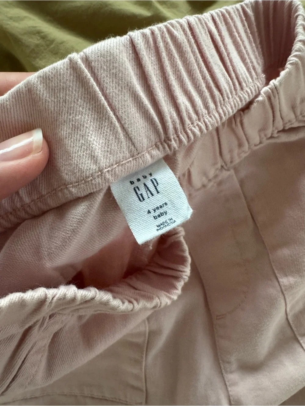 GAP jeans, light pink - 4t